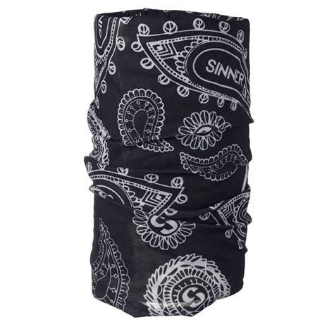 BANDANA BLACK PAISLEY - Easy Gliss