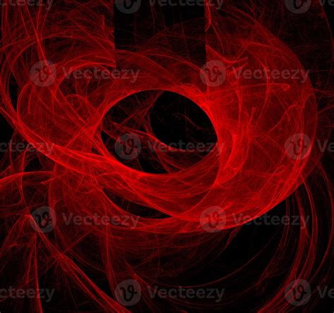 space fantasy illustration of red planetary system on dark space background, art, design ...