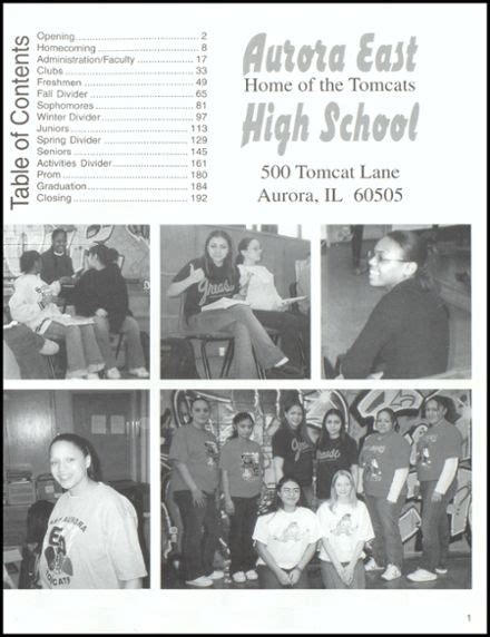 Explore 2004 East Aurora High School Yearbook, Aurora IL - Classmates