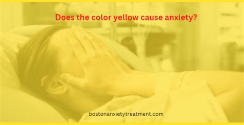 🥇 Does the Color Yellow Cause Anxiety?