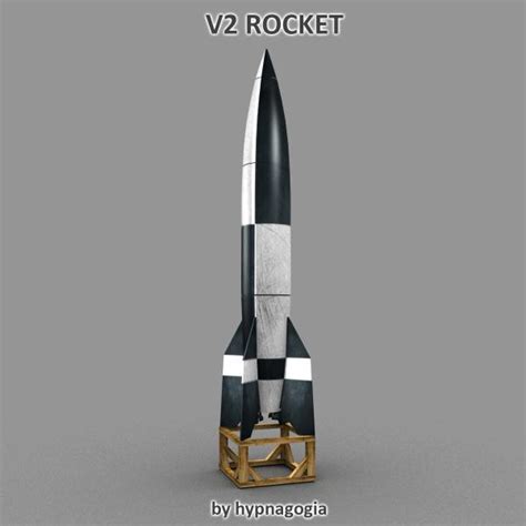 V2 Rocket - 3D Model - ShareCG