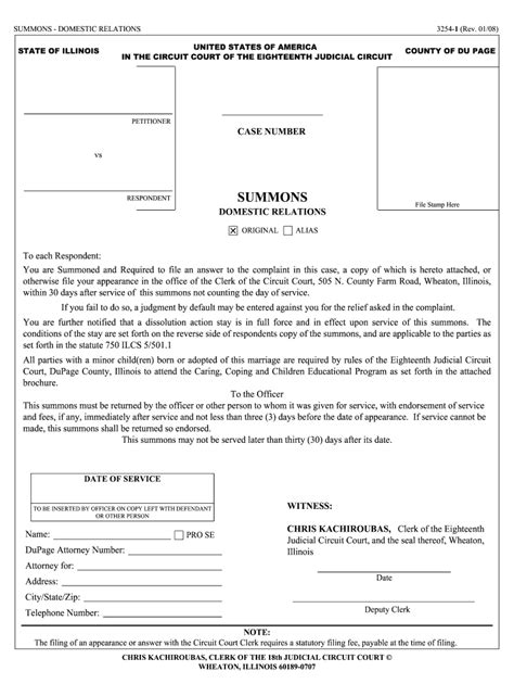 Dupage County Court Forms Fill Out And Sign Printable PDF Template ...