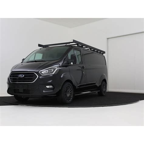 Rhino Modular Roof Rack Ford Transit Custom 2013 On SWB Low Roof (L1H1) Twin Rear Door R615 ...