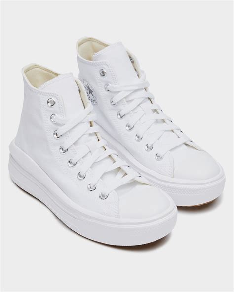 Converse Womens Chuck Taylor All Star Move Platform - White | SurfStitch