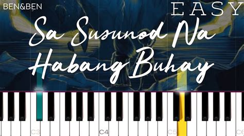 Sa Susunod Na Habang Buhay Piano Notes