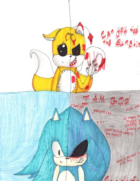 good/evil tails doll, sonic/.exe by sicilycat on DeviantArt