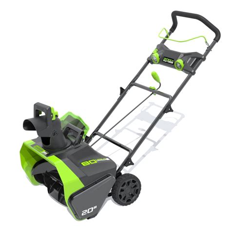 Greenworks PRO 20-Inch 80V Cordless Snow Thrower, 2.0 AH Battery Included 2600402 - Walmart.com ...