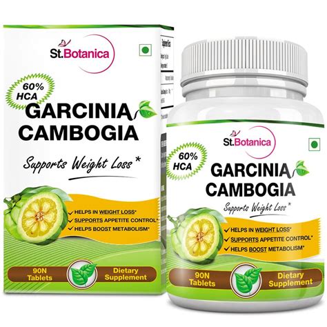 StBotanica Garcinia Cambogia - 60% HCA 800mg Tablets - 90 Count - Pack of 3. Medindia e-commerce ...