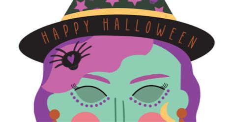 Printables - Halloween Witch Mask | HP® Official Site