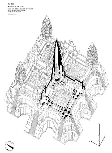 Angkor Wat Architectural Drawings & Orthophotos :: Behance