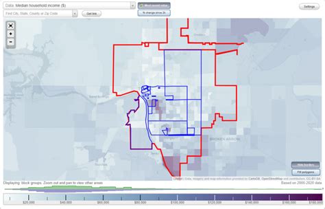 Tulsa, OK Neighborhood Map - Income, House Prices, Occupations - list of neighborhoods