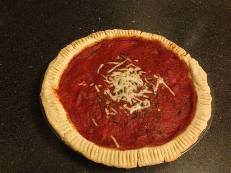 Gluten free Chicago style pizza Pie Crust • 2 cups of gluten free all purpose flour • 1/2 cup of ...