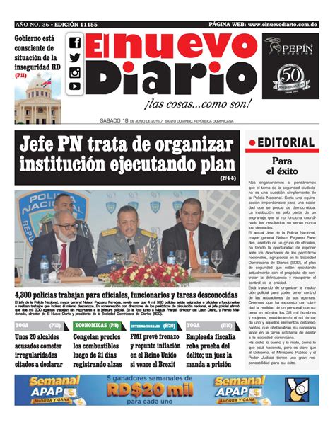 El Nuevo Diario by El Nuevo Diario - Issuu