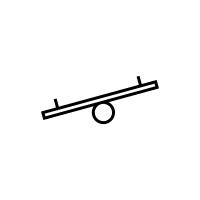 Seesaw Icon - Free PNG & SVG 204929 - Noun Project