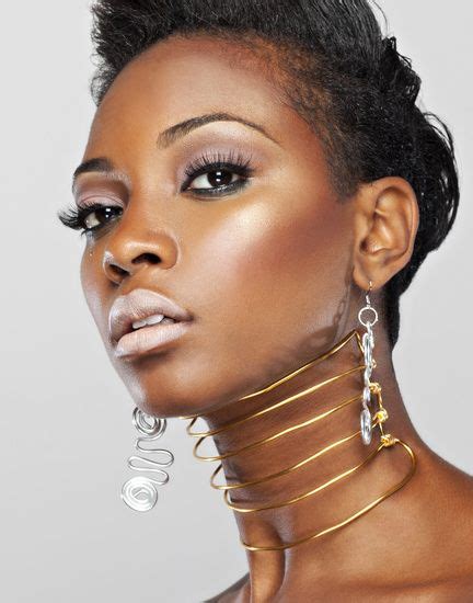 Bre Scullark, model, ANTM alum. | Hot makeup, Black beauties, Short ...