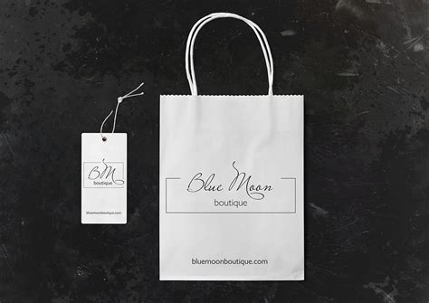 Blue Moon Logo Design & Brand Identity on Behance