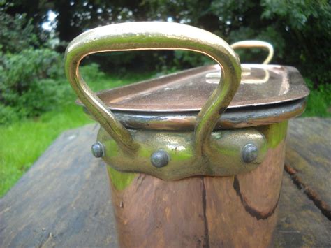 Vintage French Copper Solid Copper and Cast Iron Fish Kettle Fish Poacher with Insert Tray Fish ...