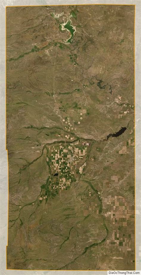 Map of Platte County, Wyoming - Địa Ốc Thông Thái