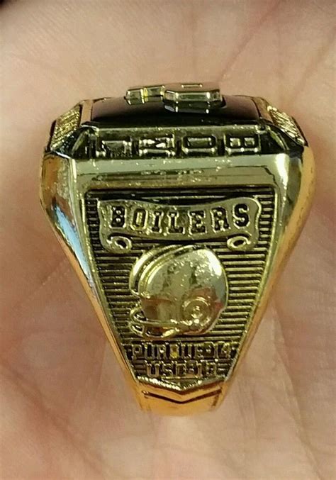 Purdue 1967 Rose Bowl Champions Ring 50th Anniversary Limited to only 1,000 | #1840667320