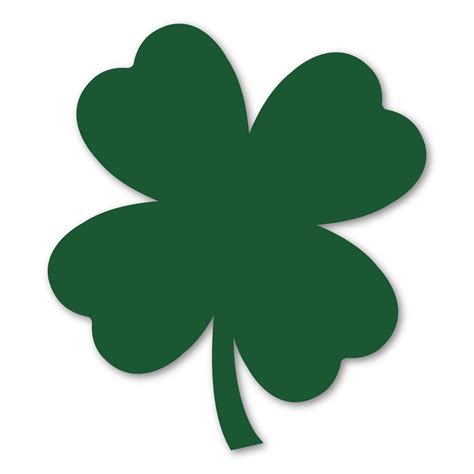 Green Four Leaf Clover Magnet - Walmart.com