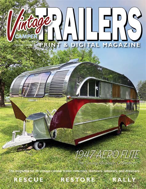 The Vintage Camper Trailers Magazine Issue #63 September | October 2022