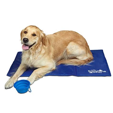 Sunshine Dreams Luxury Large Dog Cooling Mat Scratchproof Bite ...