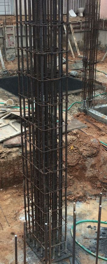 RCC Column Construction Methods and steps at the site.