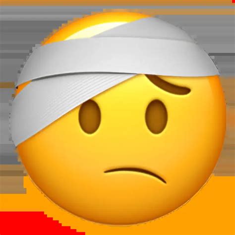 🤕 - Face With Head-Bandage Emoji 📖 Emoji Meaning Copy & 📋 Paste ( ‿ ) SYMBL