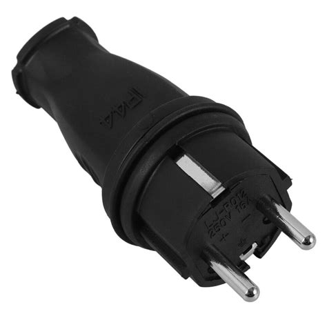 Electric Plug Convenient 2 Prong Plug Extension Cord Plug Replacement ...