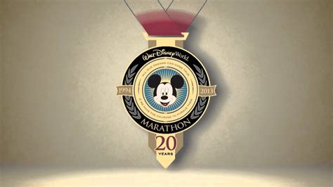 Medals | The 20th Anniversary Walt Disney World Marathon Medal | runDisney | Walt Disney World ...