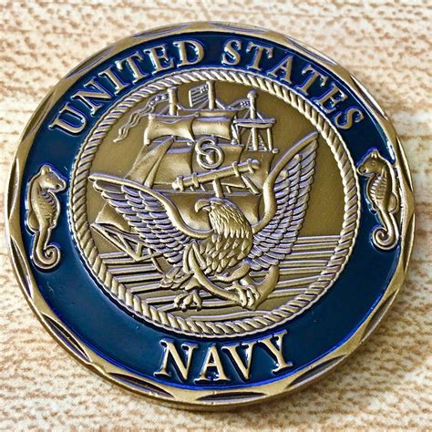 United States Navy Shellback Challenge Coin | Challenge coins, United ...