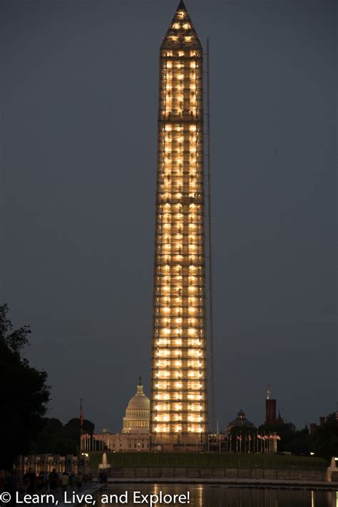 D.C. Monuments at Night ~ Learn, Live, and Explore!