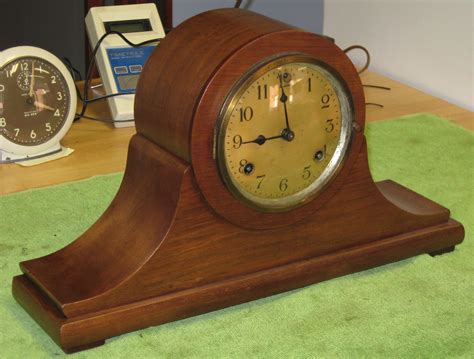 Waterbury Tambour Mantel Clock ca. 1920 – ClockInfo.com