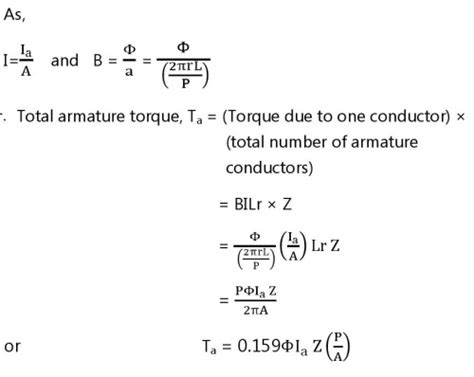 Emf Equation Of A Dc Generator Derivation For Motor