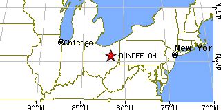 Dundee, Ohio (OH) ~ population data, races, housing & economy