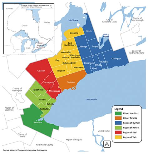 Toronto To Hamilton Map