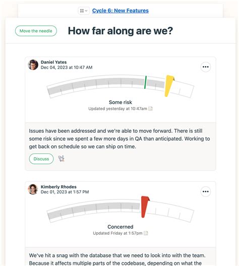 Move the Needle - Basecamp Help