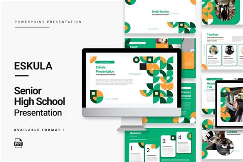 Eskula - Friendly Senior High School Presentation Design Templates ...