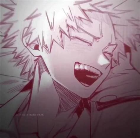 Bakugou cute laughing | Cute anime guys, Best anime drawings, Anime ...