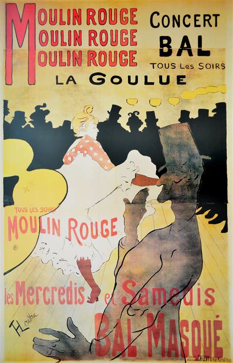 Henri Toulouse Lautrec Moulin Rouge Poster Kunstdruck bei Germanposters.de