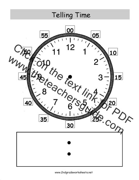 Telling and Writing Time Worksheets