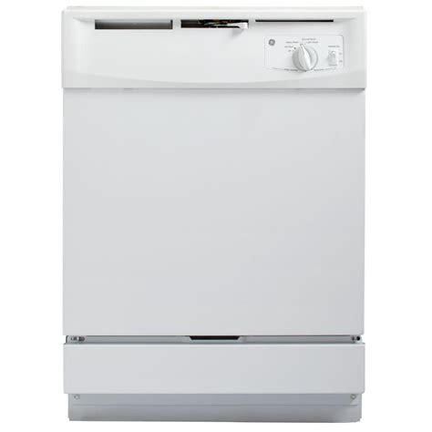 GE Front Control Dishwasher in White-GSD2100VWW - The Home Depot