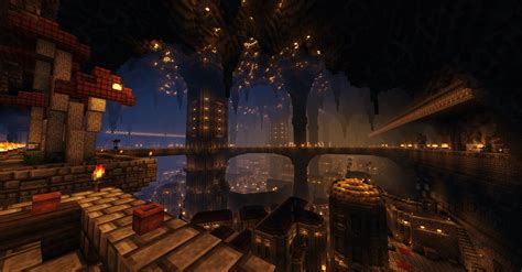 Underground Dwarven City Minecraft