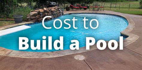 How much does cost to build a pool - kobo building