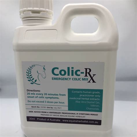 Colic - RX Emergency Colic Mix - Mickie Magan Equine Herbalist