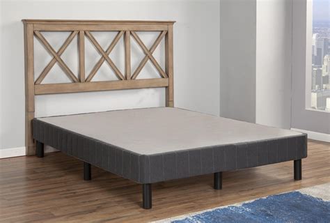 Hollywood Bed Frame Company Enforce Queen Platform Base | SlumberWorld | Platform Beds/Low ...