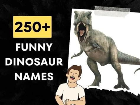 Funny Dinosaur Names (250+ Ideas For Pets & Stuffed Dino)