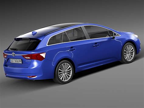 Toyota Avensis Estate 2016 - 3D Model by SQUIR