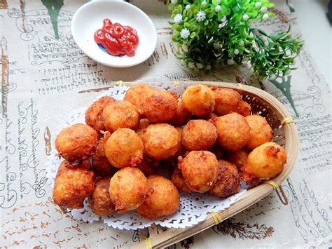 Deep-Fried Potato Balls - Street Food