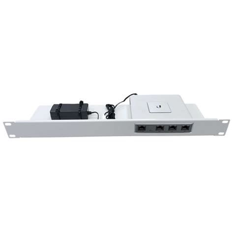 Rack Mount Adapter for Ubiquiti USG Case White Powder Coated - Kinect ...